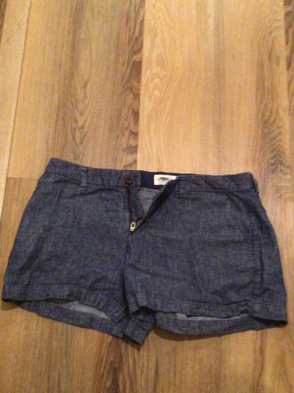Old Navy Dark Blue Denim-Style Women’s Shorts